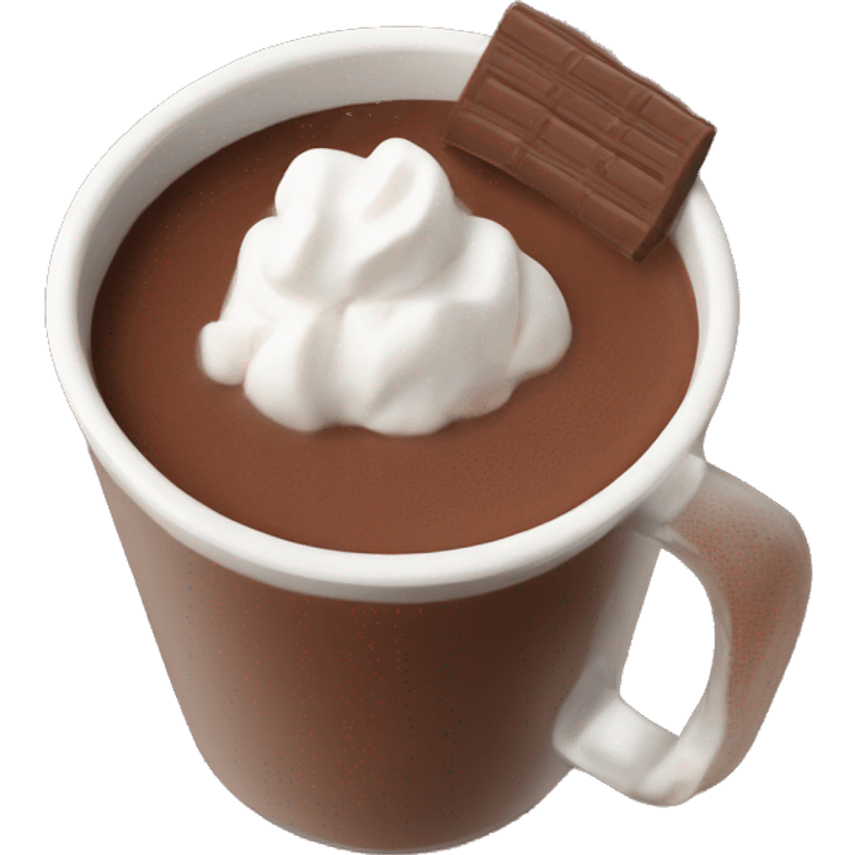 aesthetic hot chocolate emoji