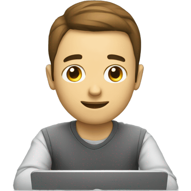 GUY CODING emoji