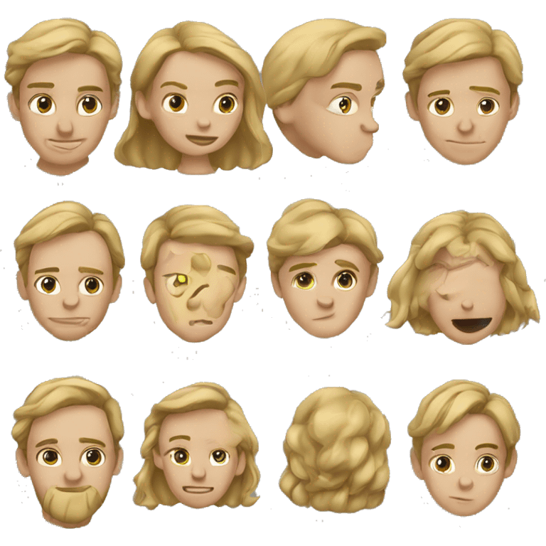 Кекс с клубникой  emoji