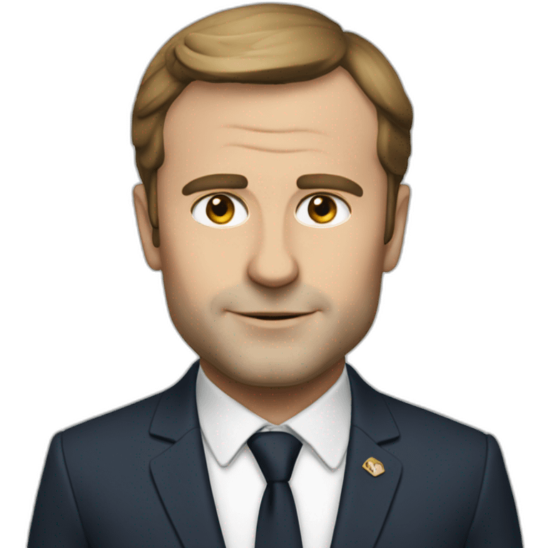 Macron potter head emoji