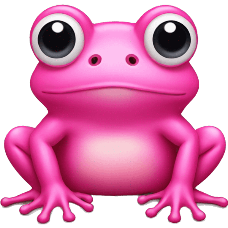 pink frog emoji