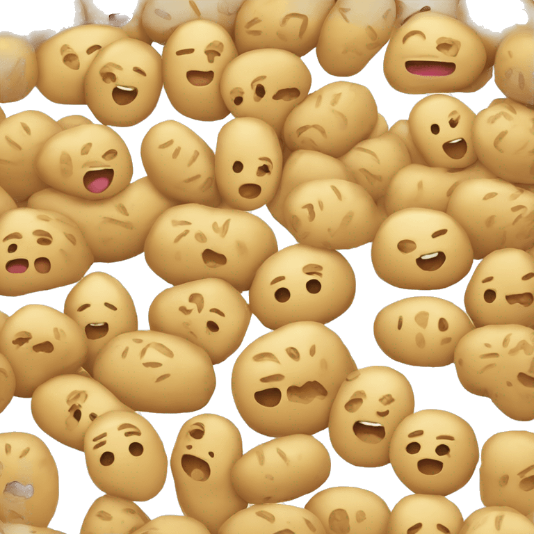 one kawaii potato emoji