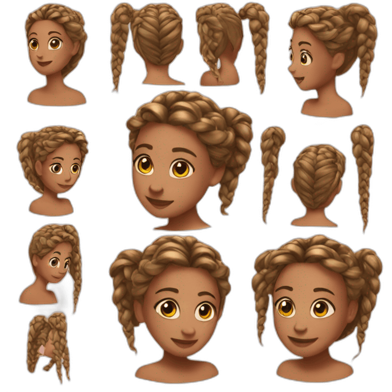 Tresse emoji