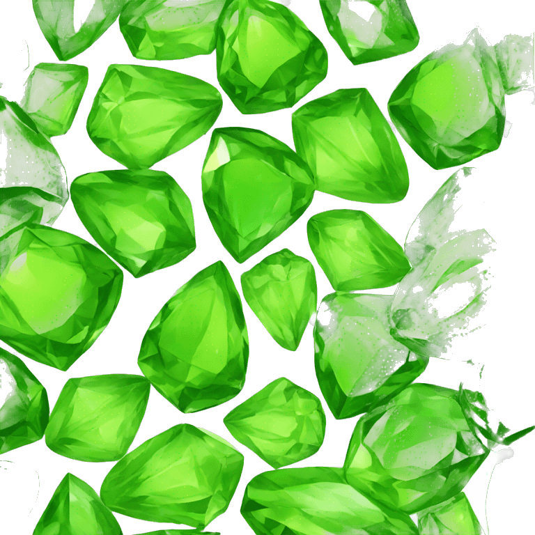 peridot gem emoji