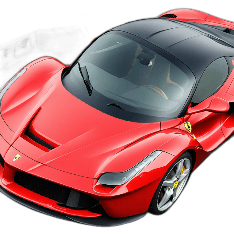 Ferrari la ferrari emoji