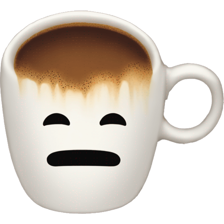 Super massive coffee emoji