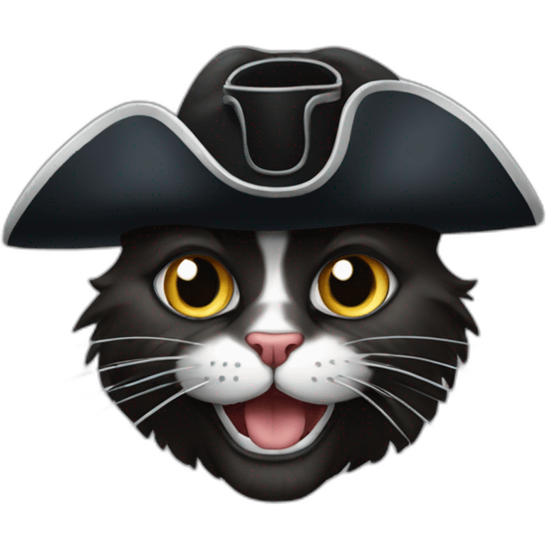 gato pirata emoji