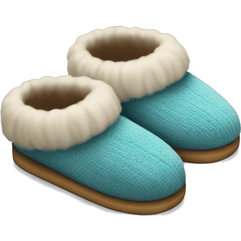 Cozy slippers emoji