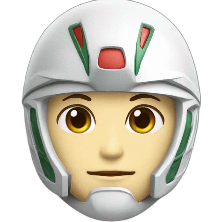 White Kamen rider emoji