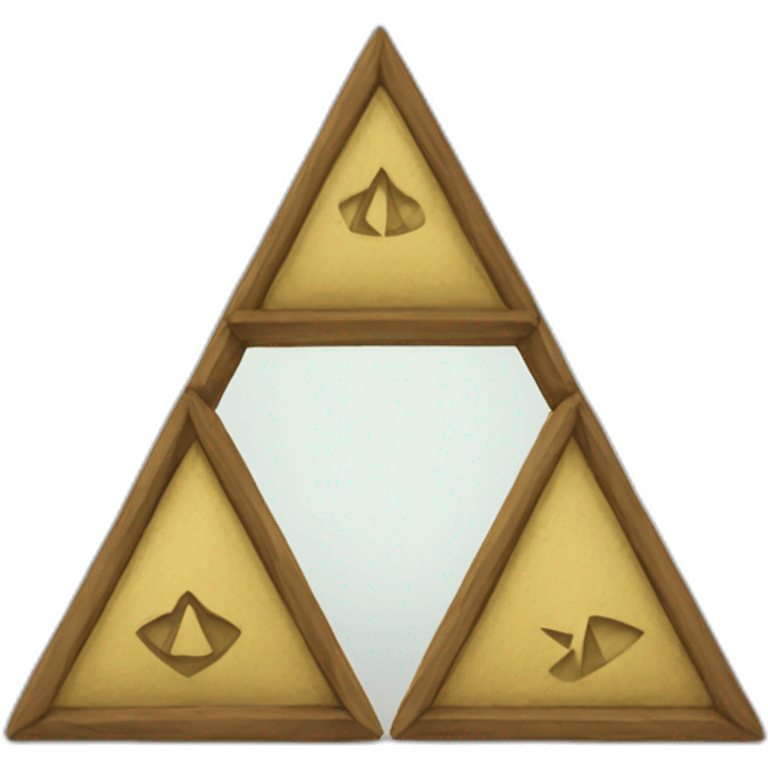 The triforce emoji