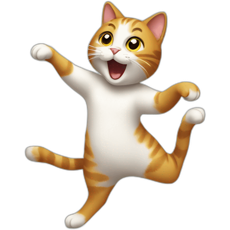 cat dancing emoji