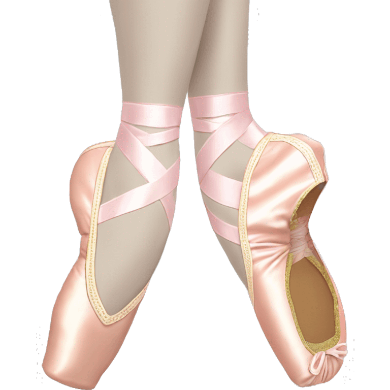 Ballet pointe shoes ￼ emoji