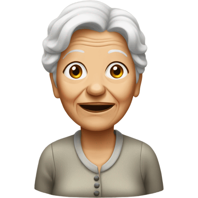 Old woman who lived in a shoe emoji