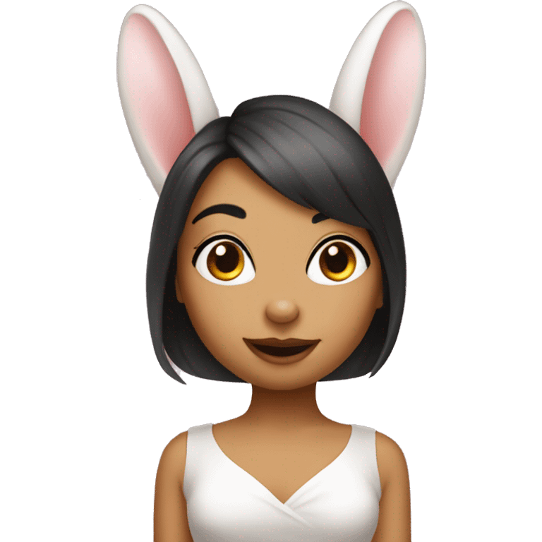 Coquette bunny  emoji