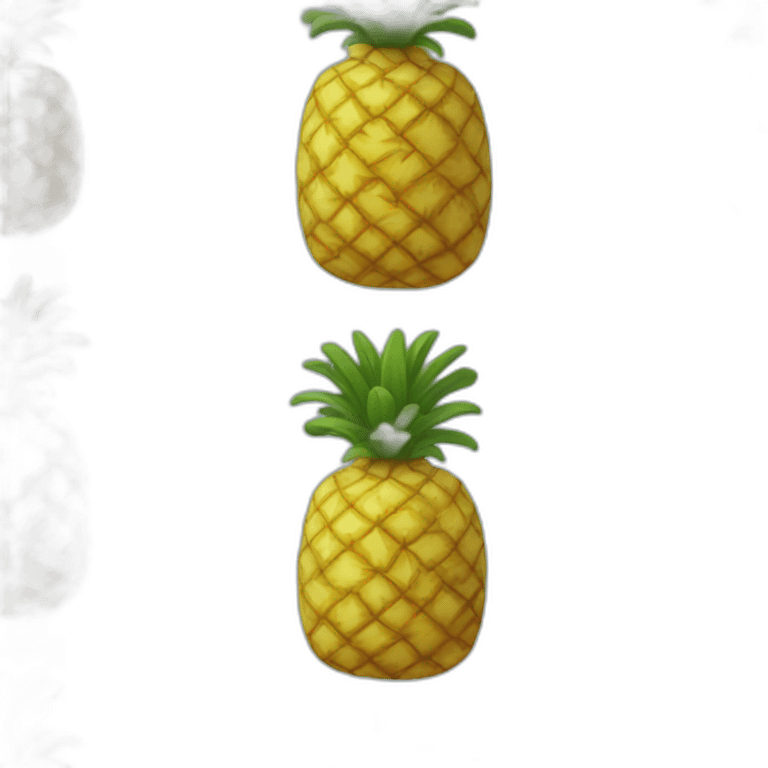 Pine apple cut in a full jar emoji