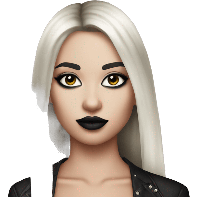 Goth victoria secret model emoji