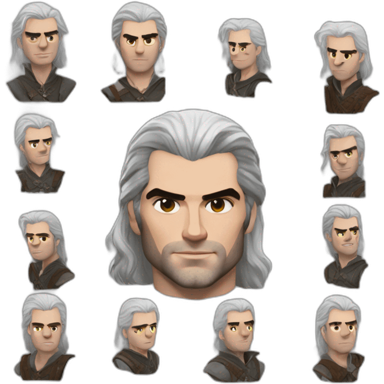 The Witcher henry cavill emoji