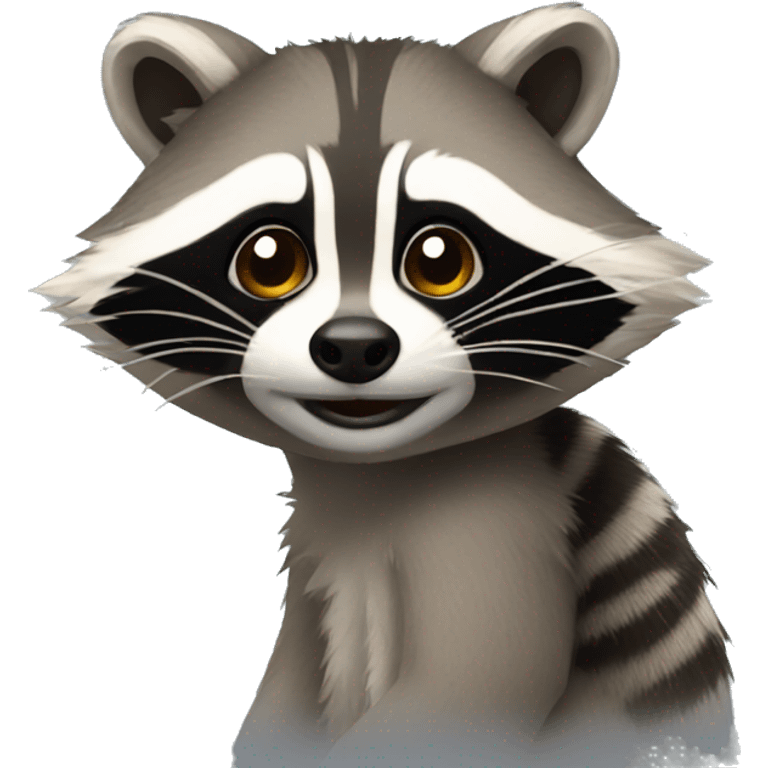 Racoon  emoji