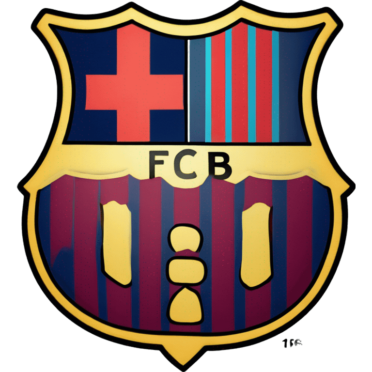 Escudo del barçelona emoji