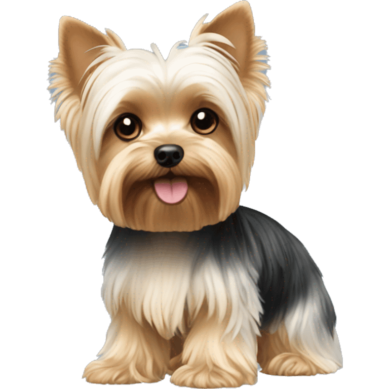 Small white yorkie emoji