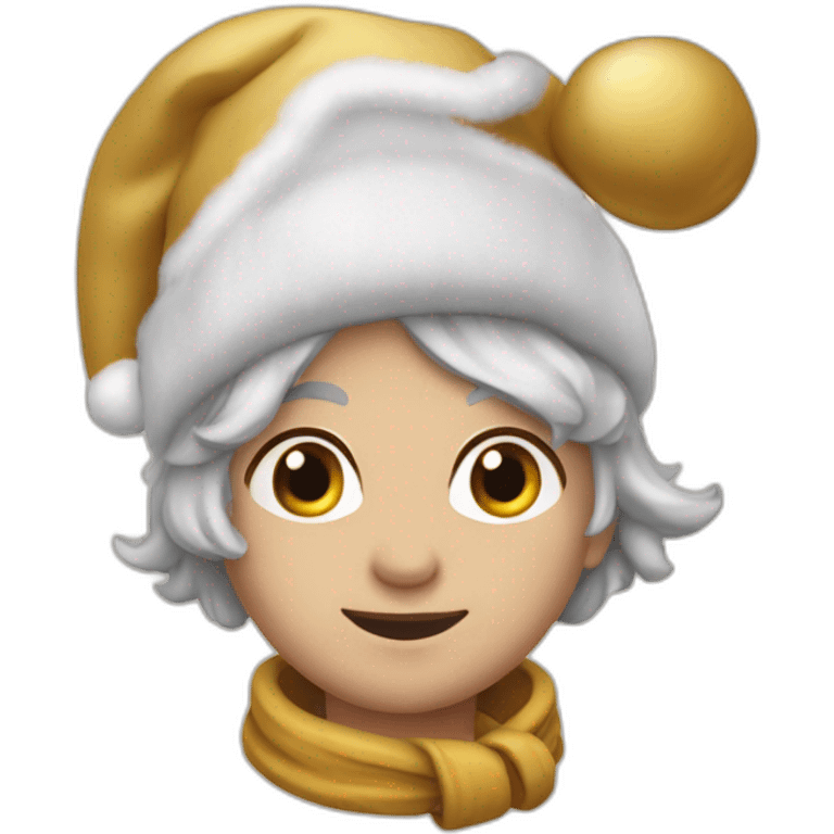 phacochere bonet de noel emoji