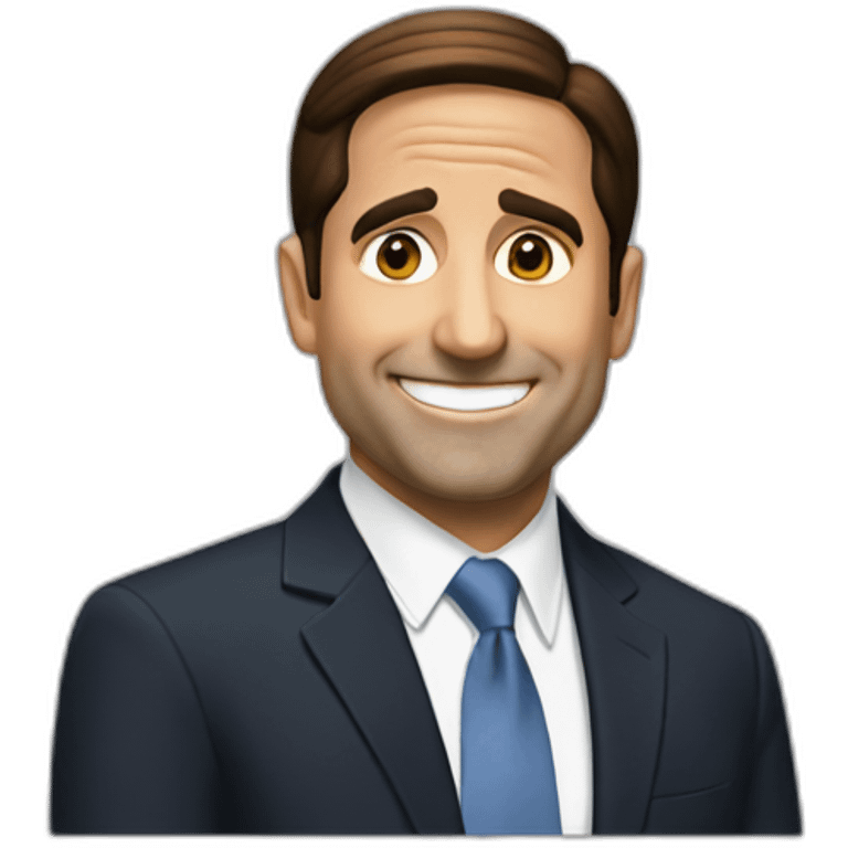 michael-scott-happy emoji