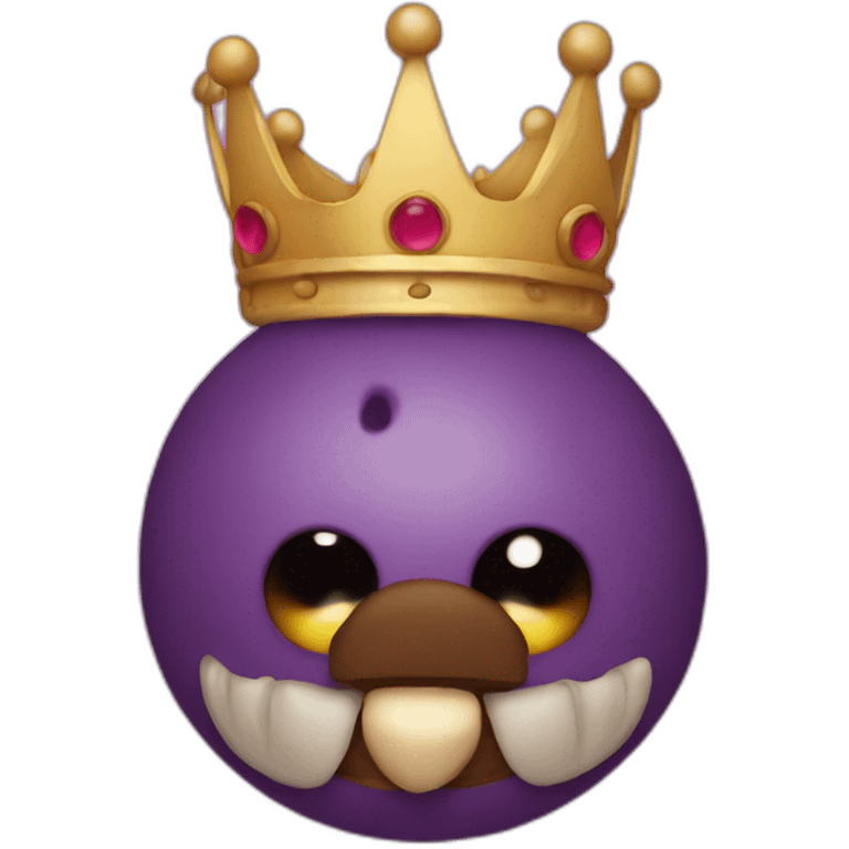 Gizzard with a crown emoji