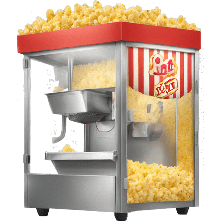 Popcorn machine emoji