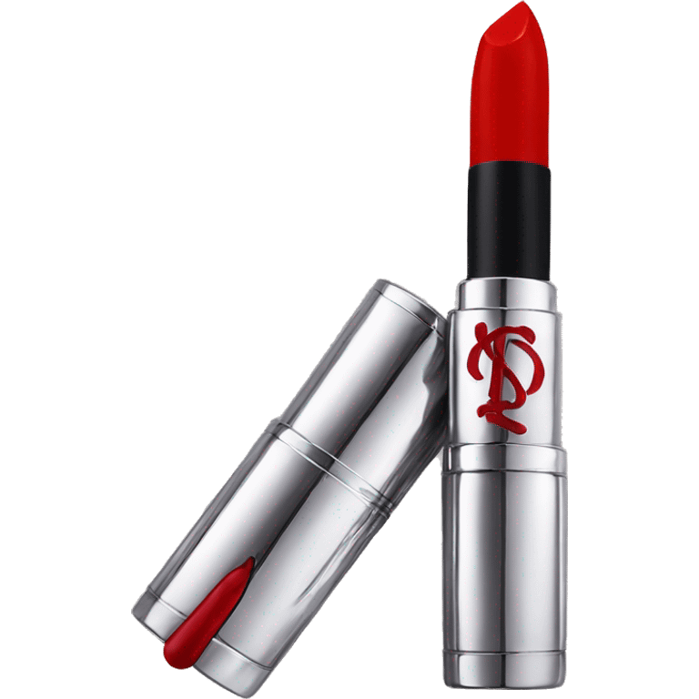 Red lipstick ysl emoji