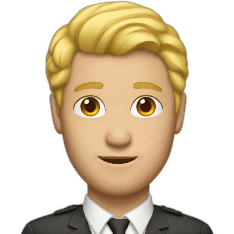 blonde men emoji