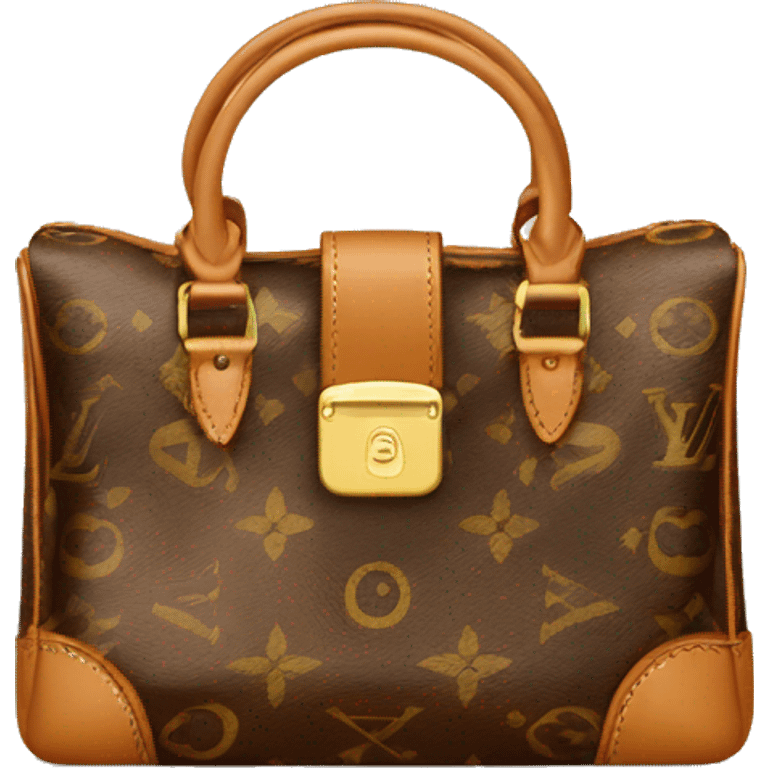 Louis vitton bag  emoji