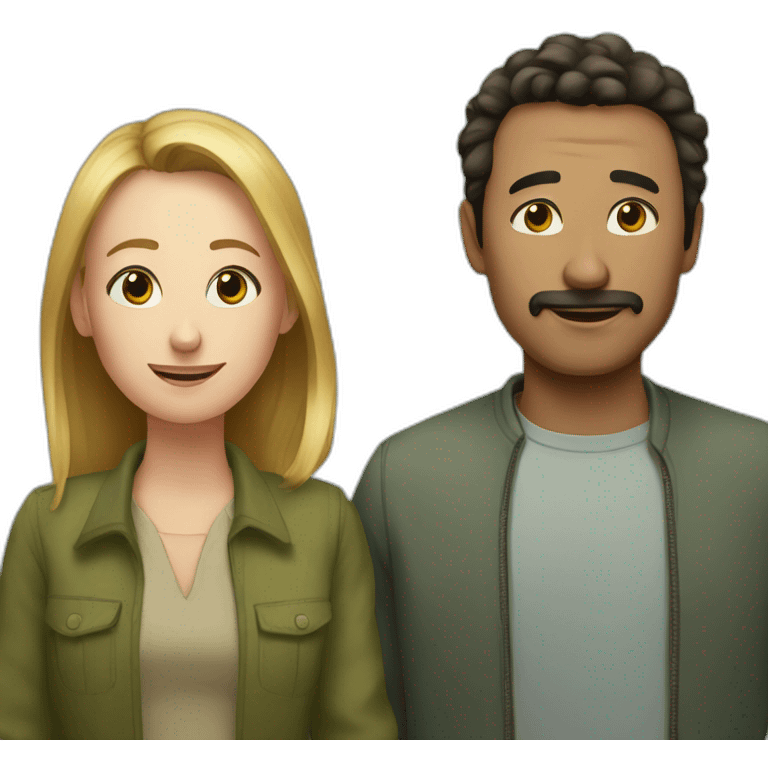 Allan and Midge emoji