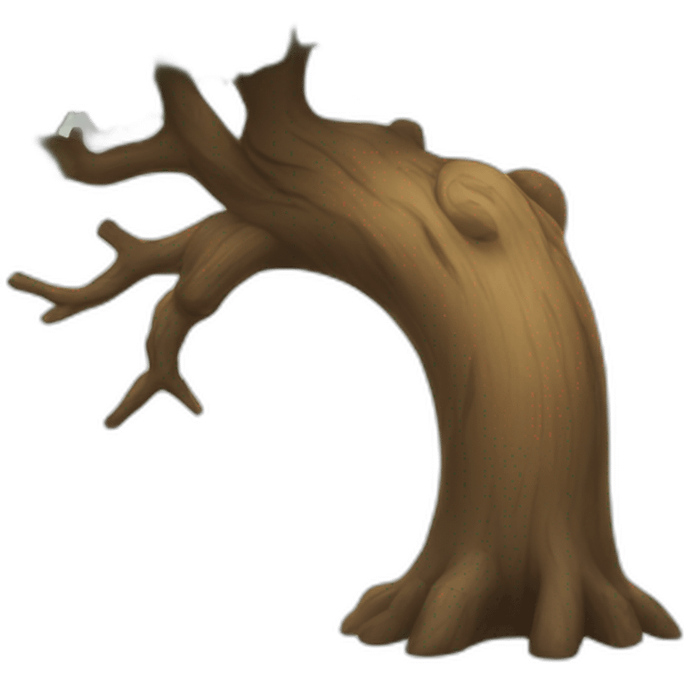 tree with strong arms emoji