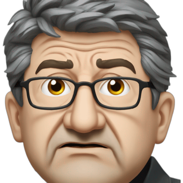 angry jean-luc mélenchon emoji