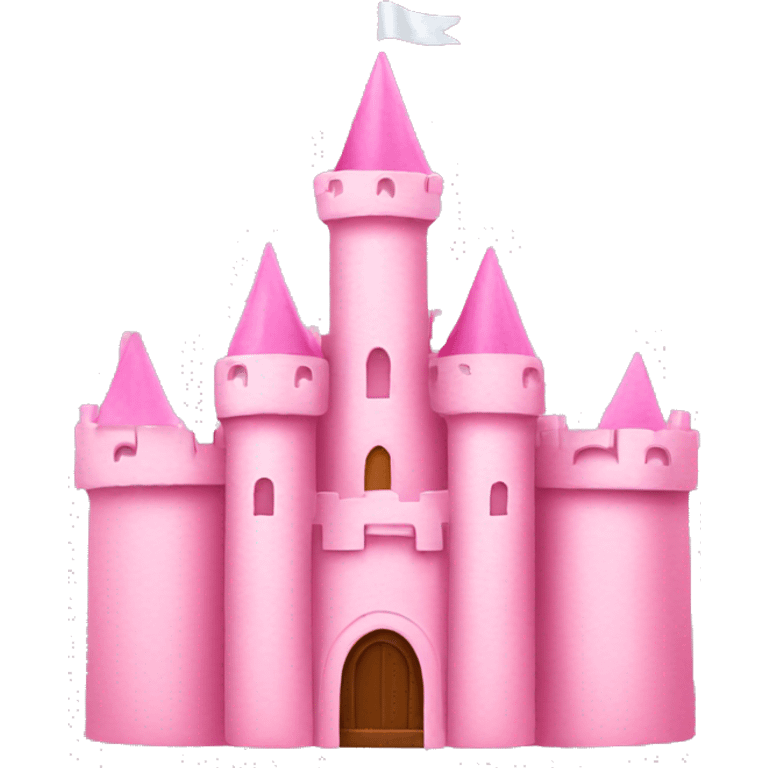 Light pink castle emoji