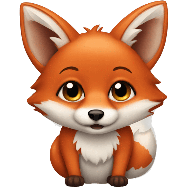 Bebe fox emoji