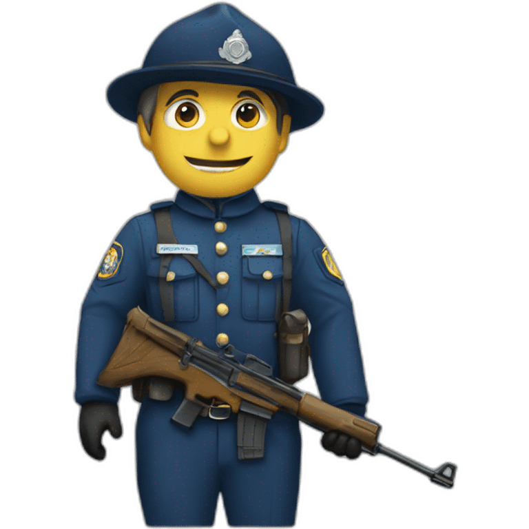 Alpine gendarmerie emoji