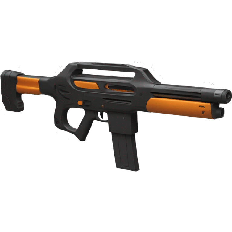 futuristic shotgun emoji