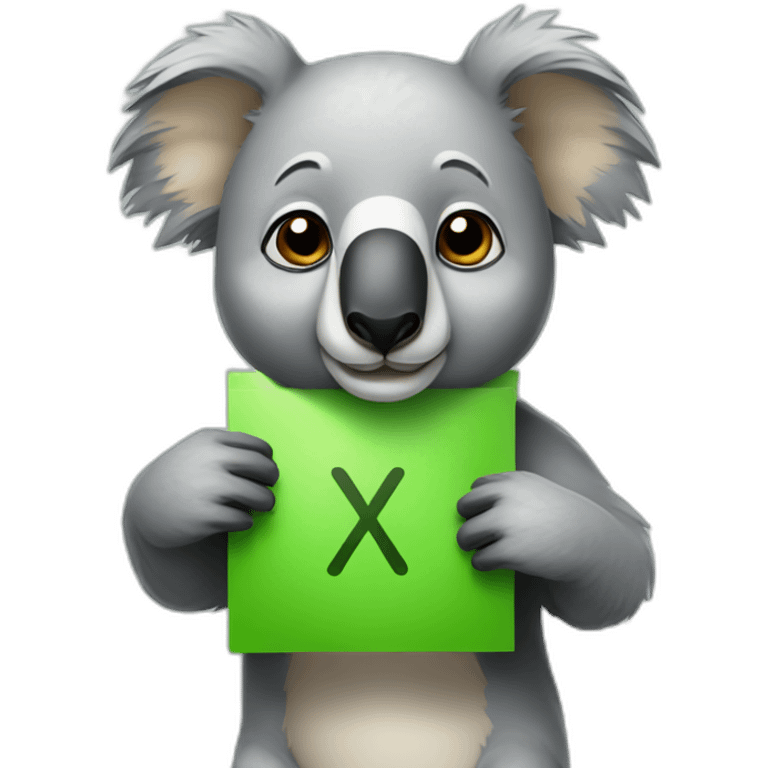 math koala emoji