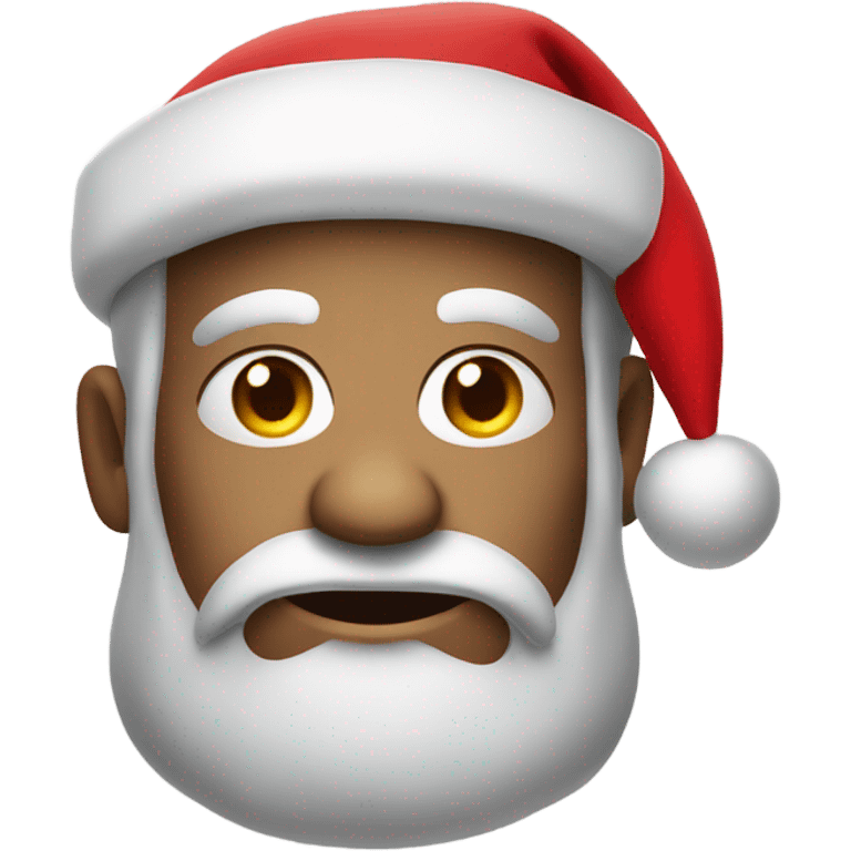 Grog wearing Santa hat emoji