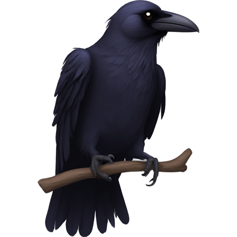 Raven emoji