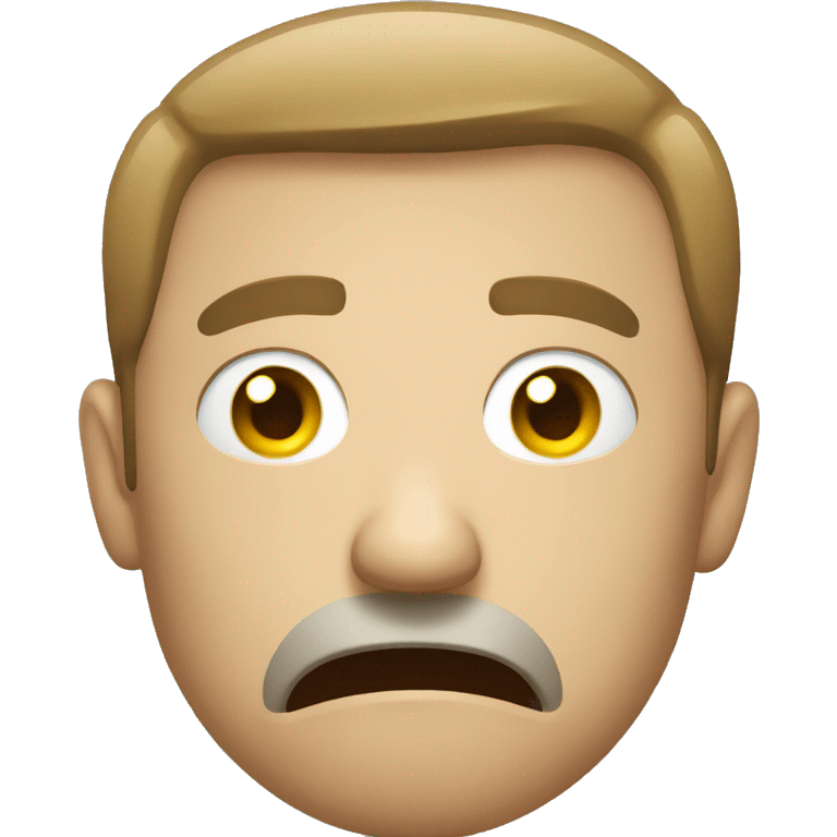 Manager with angry face  emoji