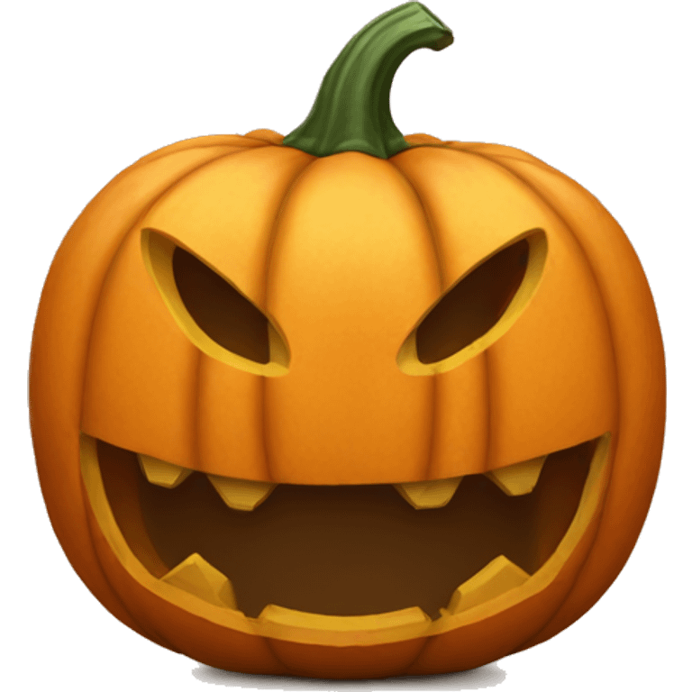 Pumpkin head emoji