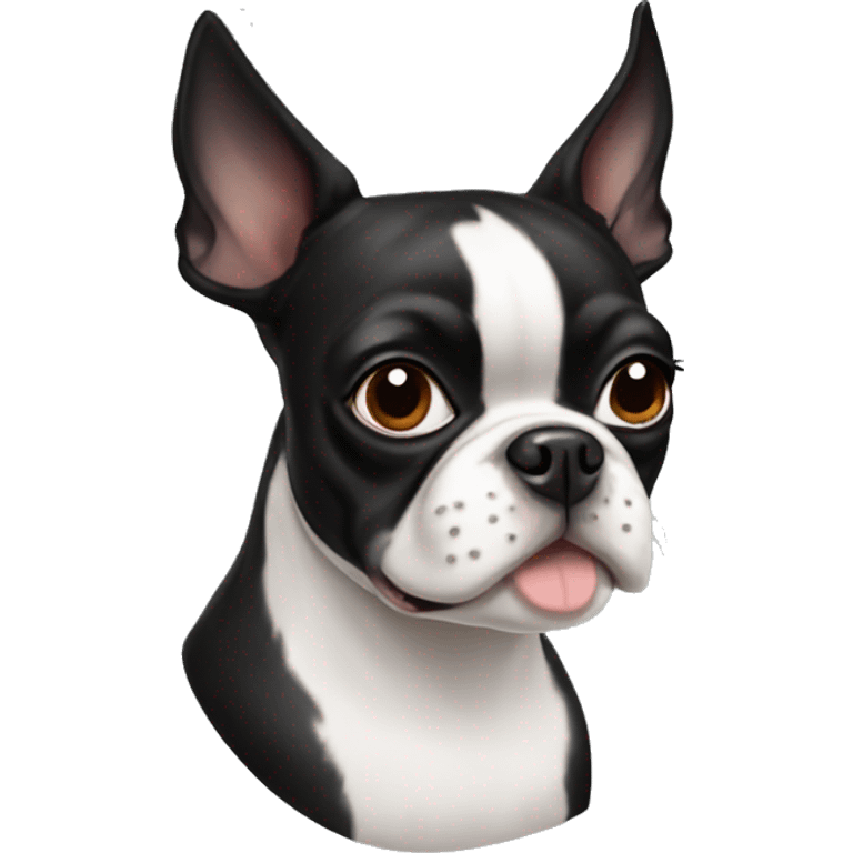 Boston terrier  emoji