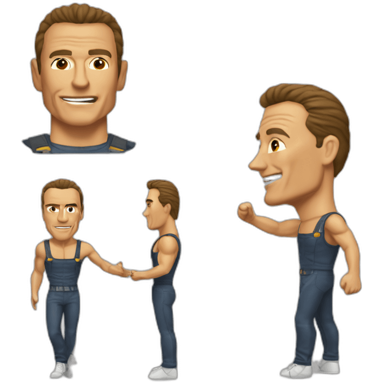 JEAN CLAUDE VAN DAMME IM SPAGAT emoji