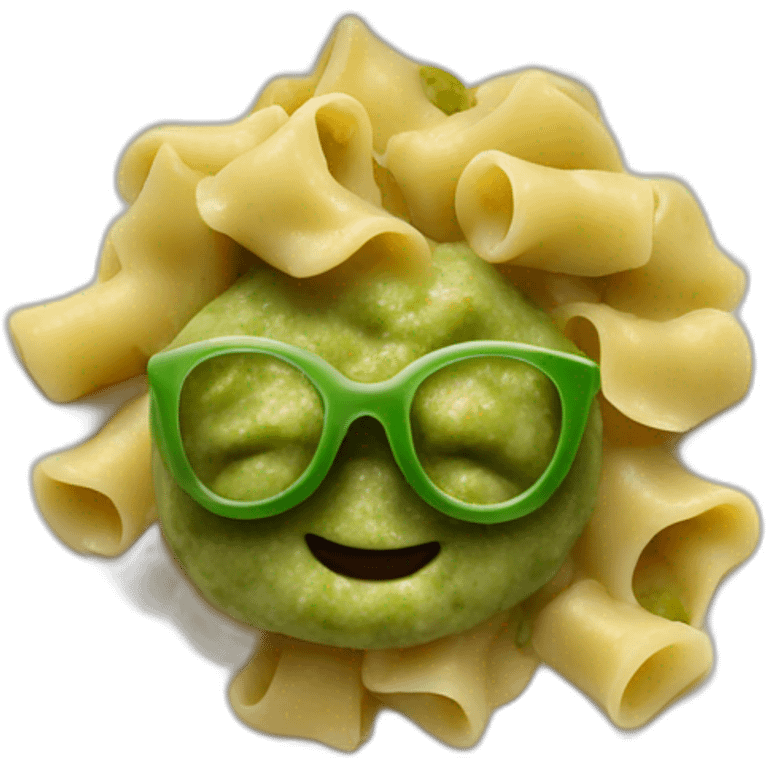 agnolotti in pesto sauce emoji