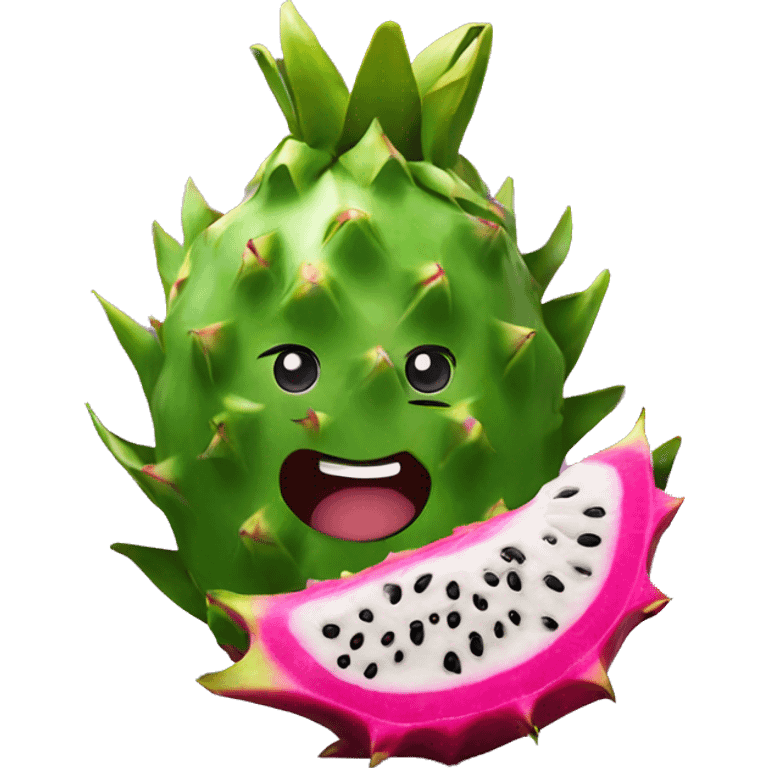 Dragon fruits emoji