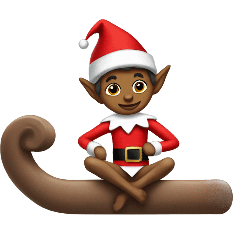 elf on a shelf emoji