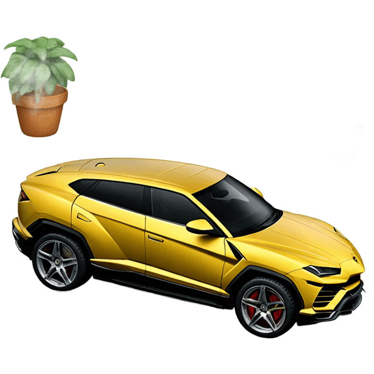 Lamborghini urus  emoji