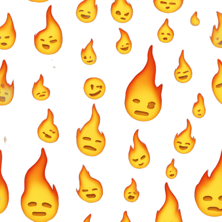 Burning face after skincare emoji